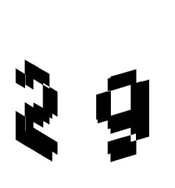 Minecraft head — Alphabet