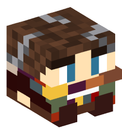 Minecraft head — Decor