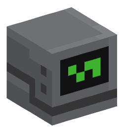 Robot NPC Minecraft Head