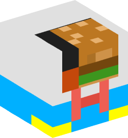 Minecraft head — Food and drink