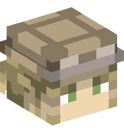 Minecraft head — People