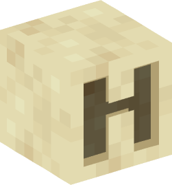 Minecraft head — Alphabet