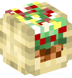 Minecraft head — Food and drink