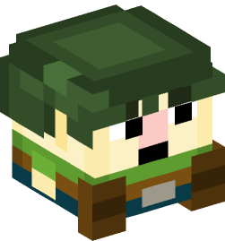 Minecraft head — Decor