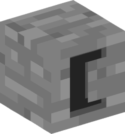 Minecraft head — Alphabet