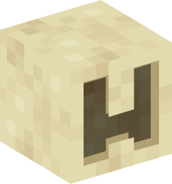 Minecraft head — Alphabet