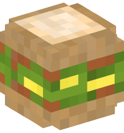 Minecraft head — Food and drink