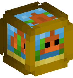 Minecraft head — Decor