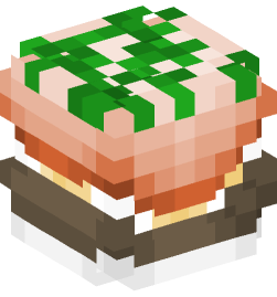 Minecraft head — Food and drink