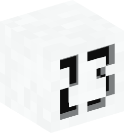 Minecraft head — Alphabet