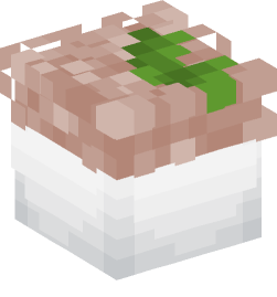 Minecraft head — Food and drink