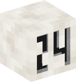 Minecraft head — Alphabet