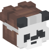 Голова — Мальчик в маске панды — 99264