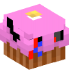 Head — Withered Carl The Cupcake