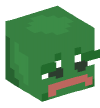 Head — Pepe the Frog (sad)