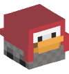 Head — Penguin in Minecart