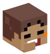 Head — Emoticon Herobrine (Yawn)