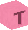 Голова — Розовый блок — T