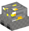 Head — Minecart with Gold Ore