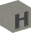 Голова — Светло-серый блок — H