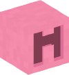 Голова — Розовый блок — M