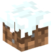 Голова — Блок снега и земли