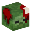 Head — Injured Zombie