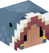 Head — Boy in Shark Costume