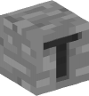 Голова — Каменный блок — T