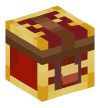 Голова — Красный блок сундук с сокровищами