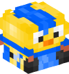 Head — Yellow Guy Plushie