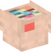 Голова — Картонная коробка (открытая, заполненная)