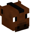 Head — Brown Horse — 7280