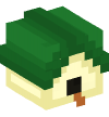 Head — Bird House (green)