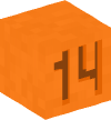 Голова — Оранжевый блок — 14
