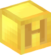 Голова — Золотой блок — H