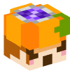 Head — Pumpkin Minion VII