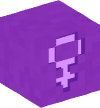 头 — 紫色女性