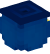 Head — Flowerpot (blue) — 6476