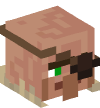 Head — Weaponsmith Villager — 32938