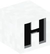 Head — White H