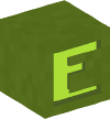 头 — 绿色E