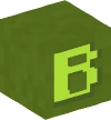 Голова — Зеленый блок — B