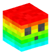 Head — Rainbow Slime — 16189
