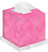 Голова — Коробка для салфеток (розовая)