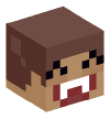 Head — Emoticon Herobrine (Super Happy)