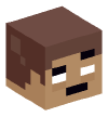 Head — Emoticon Herobrine (Eyebrow Raise)