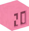 Голова — Розовый блок — 20