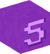 头 — 紫色S — 9495
