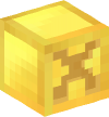 Голова — Золотой блок — X